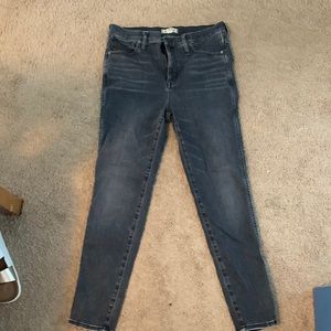 size 10 high rise skinny jeans